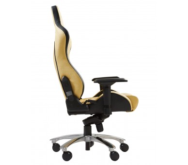 E-WIN FLASH XL SIZE SERIES FLI ERGONOMIC GOLD COMPUTER GAMING OFFICE CHAIR WITH FREE CUSHIONS