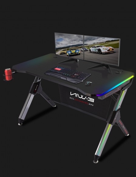 E-WIN 2.0 Edition RGB Gaming Desk