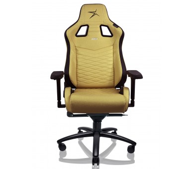 E-Win Flash XL Size Series FLI Ergonomic Computer Gold Gaming Office Chair with Free Cushions