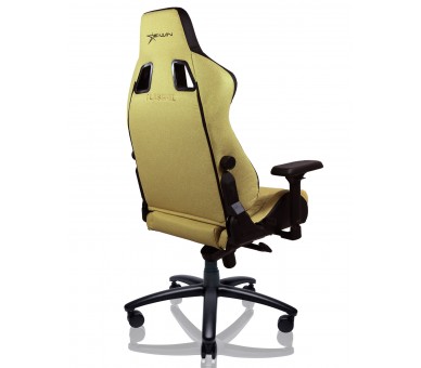 E-Win Flash XL Size Series FLI Ergonomic Computer Gold Gaming Office Chair with Free Cushions